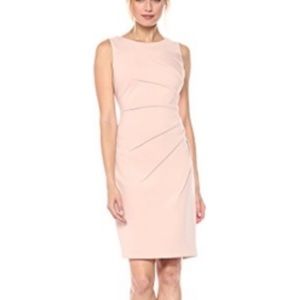 Calvin Klein sleeveless scuba starburst dress